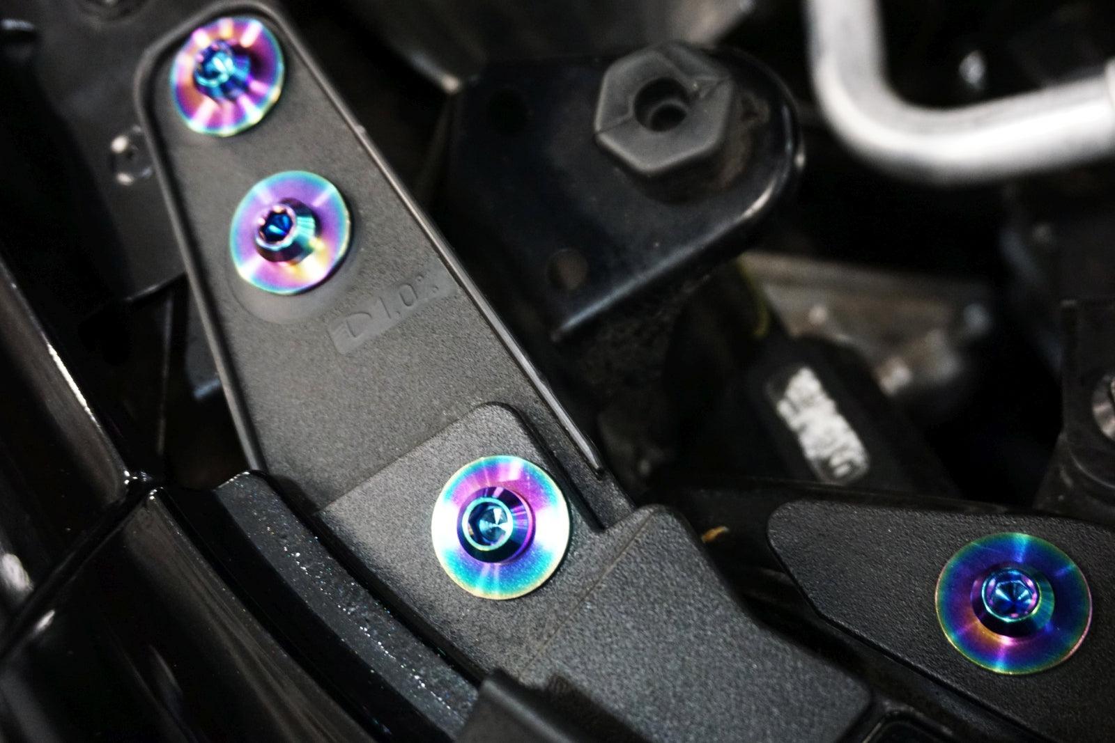 ZSPEC Trunk-Area Fastener Kit for the '20-24 Mazda CX-30, Titanium