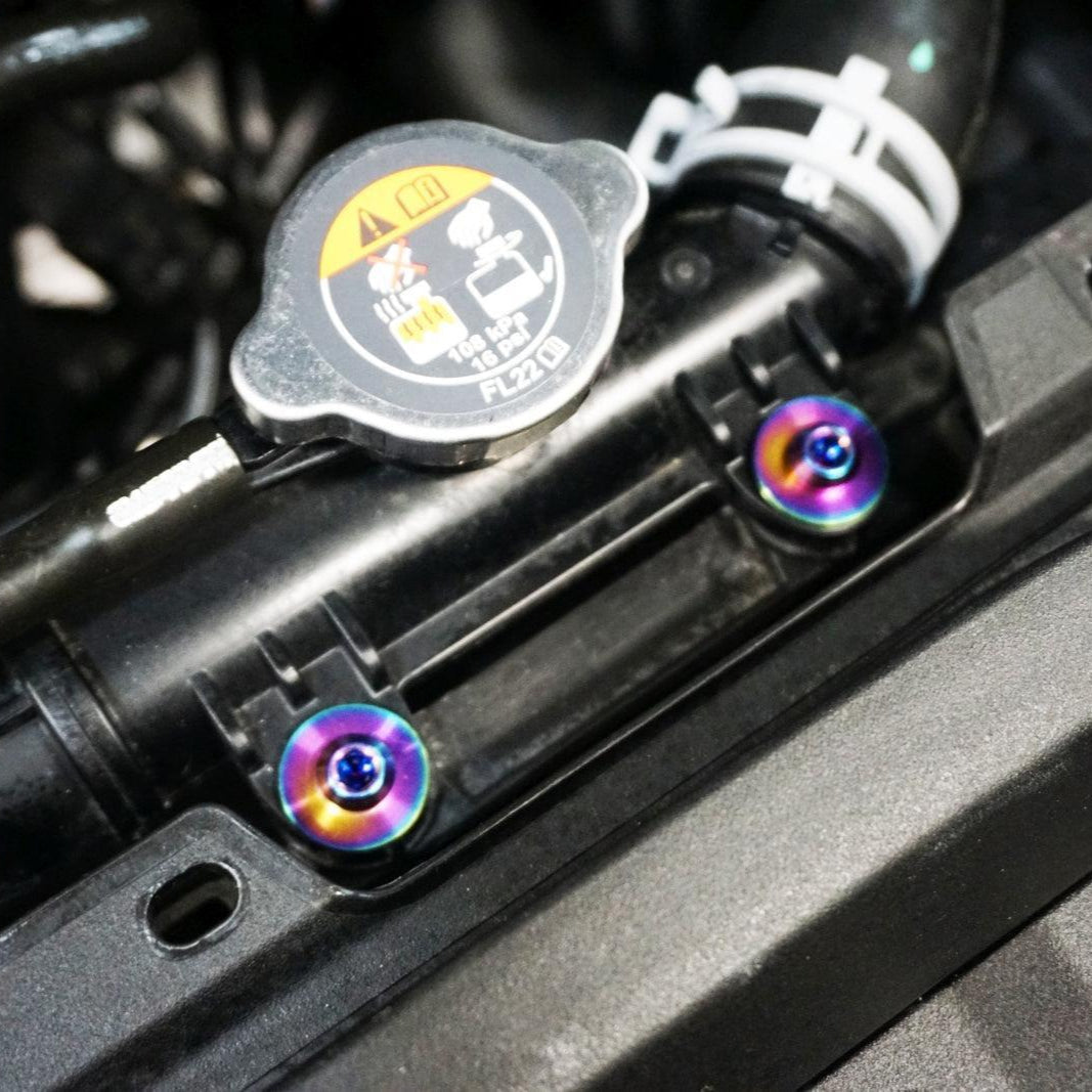 ZSPEC Stage-3 Dress Up Bolts® Fastener Kit for the '20-24 Mazda CX-30, Titanium