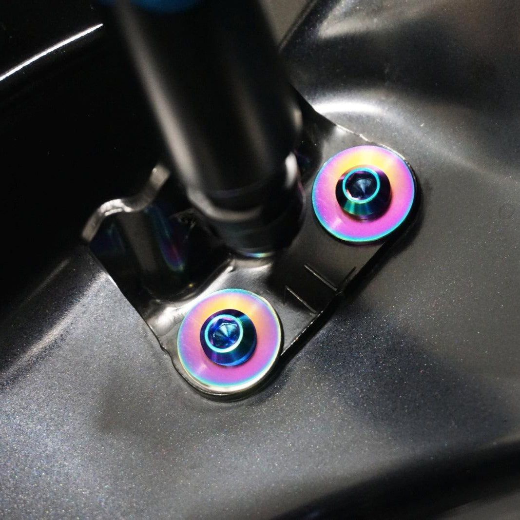 ZSPEC Trunk-Area Fastener Kit for the 2020+ Mazda CX-30, Titanium