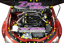 ZSPEC "Stage 1" Dress Up Bolts® Fastener Kit for Mazda Miata NC, Stainless & Billet