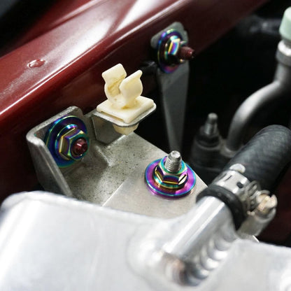 ZSPEC Stage-2 Dress Up Bolts® Fastener Kit for Mazda Miata NC, Titanium Hardware