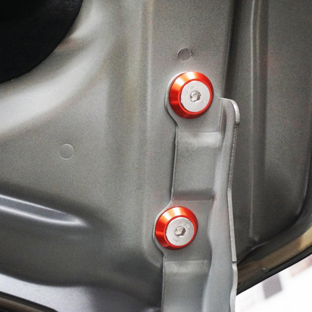 ZSPEC Stage-1 Dress Up Bolts® Fastener Kit for '23+ Mitsubishi Mirage, Stainless & Billet