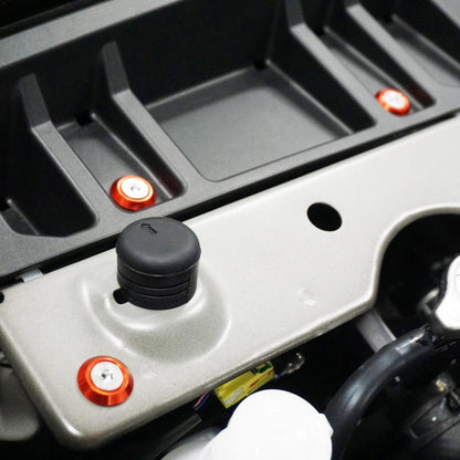 ZSPEC Stage-1 Dress Up Bolts® Fastener Kit for '23+ Mitsubishi Mirage, Stainless & Billet