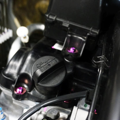 ZSPEC "Valve Covers" Dress Up Bolts® Fastener Kit for '23+ Mitsubishi Mirage, Titanium