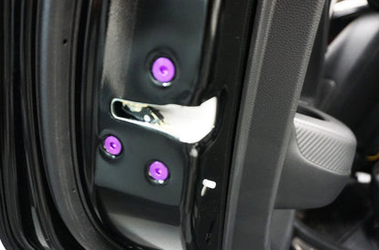 ZSPEC "Door Jams & Trunk-Area" Dress Up Bolts® Fastener Kit for '23+ Mitsubishi Mirage, Titanium