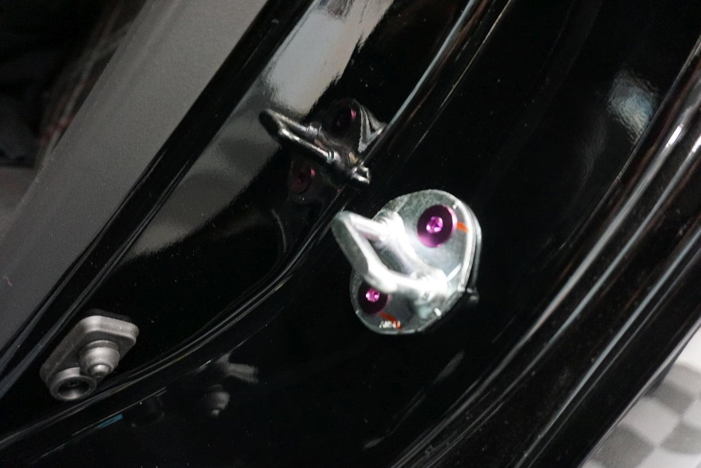 ZSPEC "Door Jams & Trunk-Area" Dress Up Bolts® Fastener Kit for '23+ Mitsubishi Mirage, Titanium