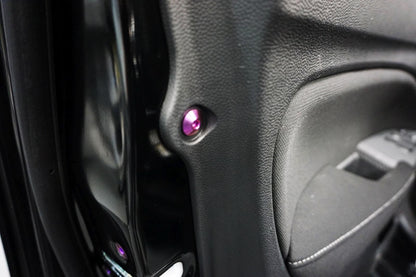 ZSPEC "Door Jams & Trunk-Area" Dress Up Bolts® Fastener Kit for '23+ Mitsubishi Mirage, Titanium