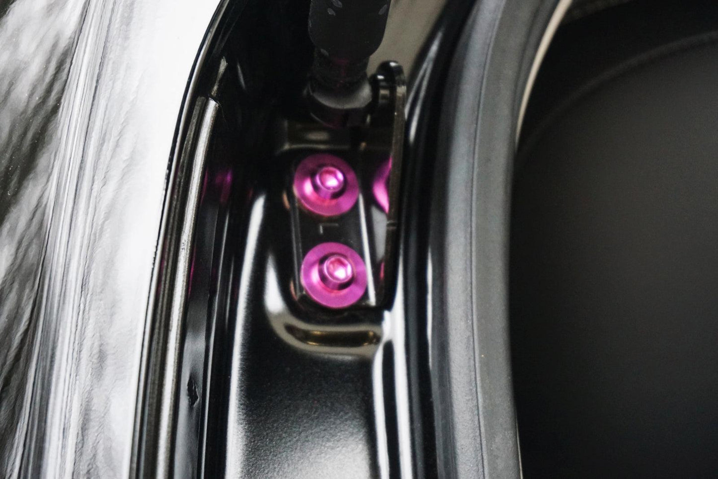 ZSPEC "Door Jams & Trunk-Area" Dress Up Bolts® Fastener Kit for '23+ Mitsubishi Mirage, Titanium