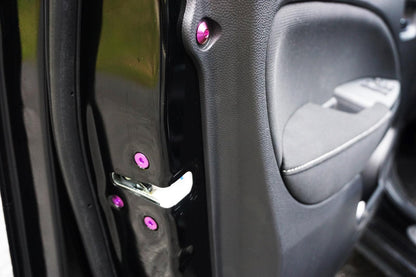 ZSPEC "Door Jams & Trunk-Area" Dress Up Bolts® Fastener Kit for '23+ Mitsubishi Mirage, Titanium