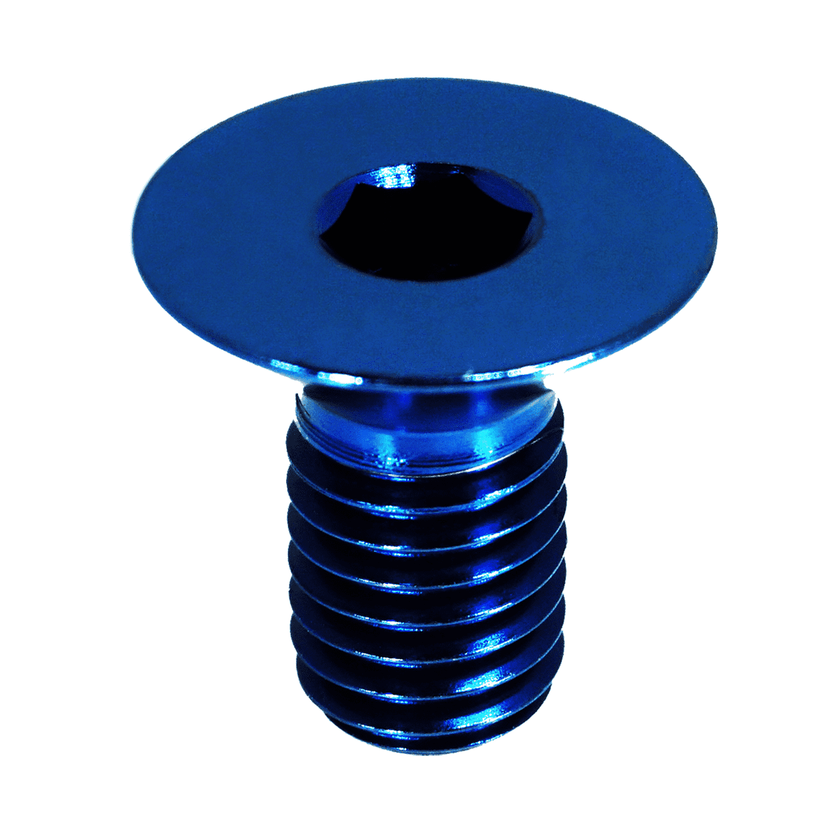 ZSPEC M6-1.0x20mm Flat-Head FHSC Fastener/Bolt, Titanium Grade-5, Per Each