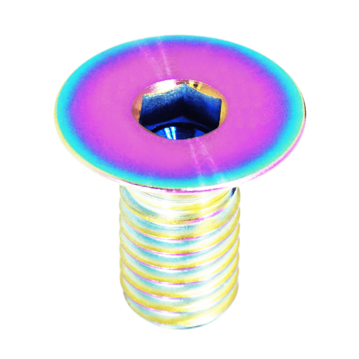ZSPEC M6-1.0x16mm Flat-Head FHSC Fastener/Bolt, Titanium Grade-5, Per Each