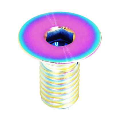 ZSPEC M6-1.0x25mm Flat-Head FHSC Fastener/Bolt, Titanium Grade-5, Per Each