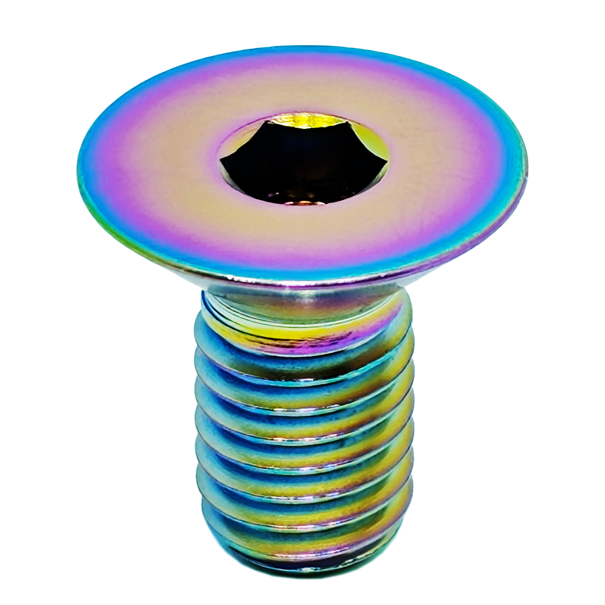 ZSPEC FHSC M5x16mm Steering Wheel Bolts, Titanium Grade-5, Six Bolts