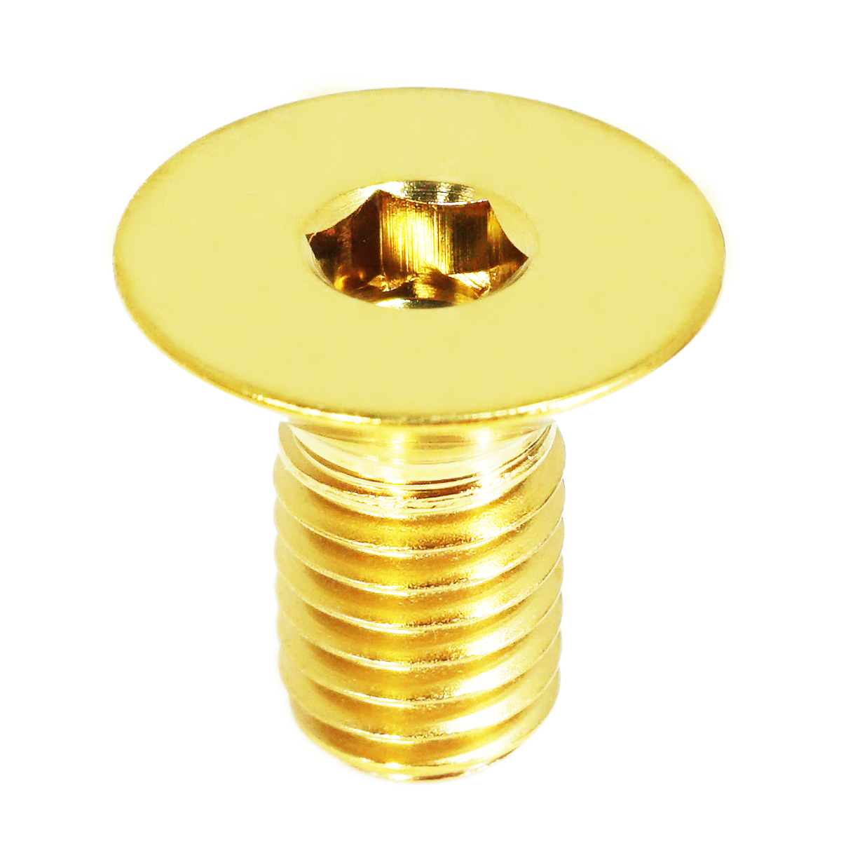 ZSPEC FHSC M5x16mm Steering Wheel Bolts, Titanium Grade-5, Six Bolts