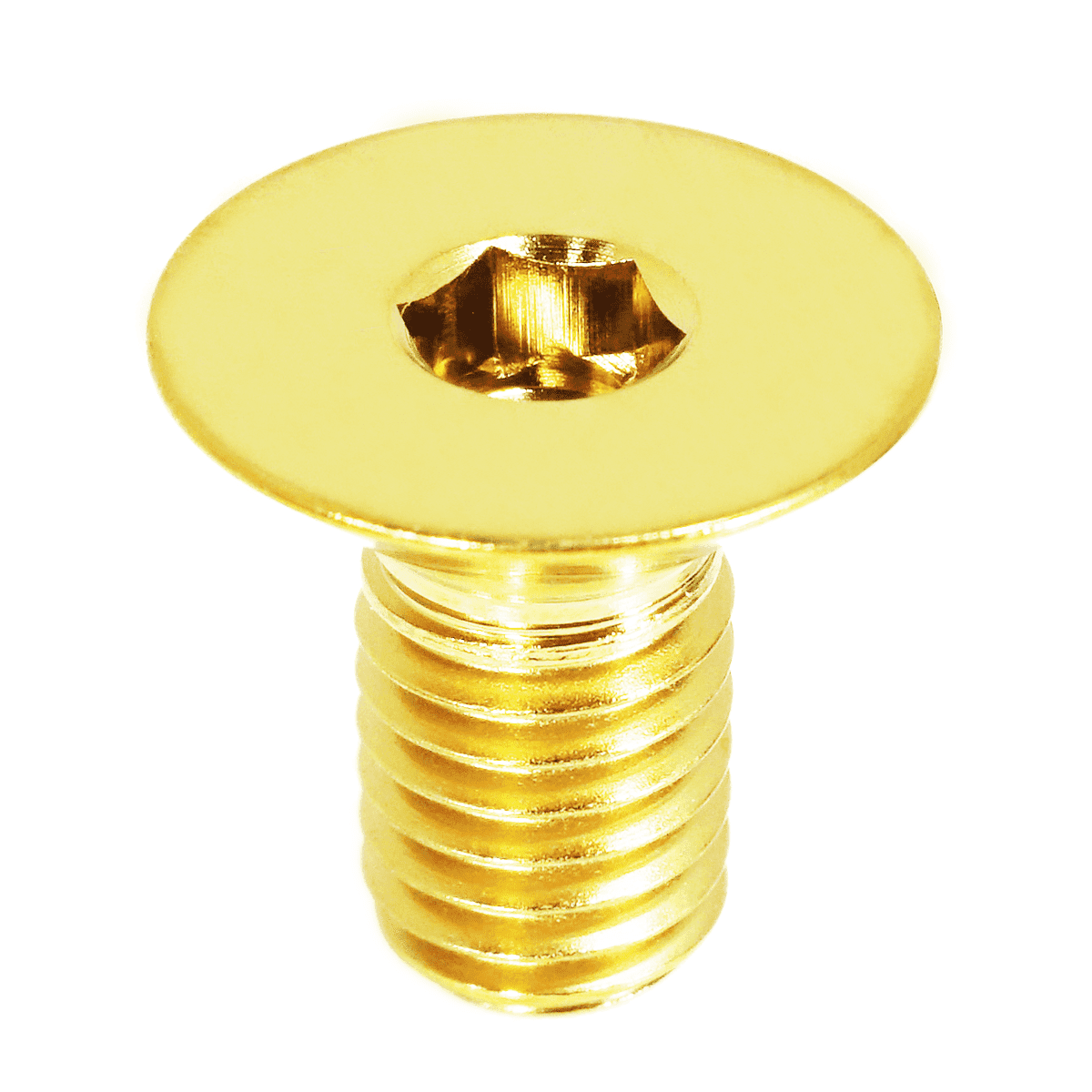 ZSPEC M6-1.0x25mm Flat-Head FHSC Fastener/Bolt, Titanium Grade-5, Per Each