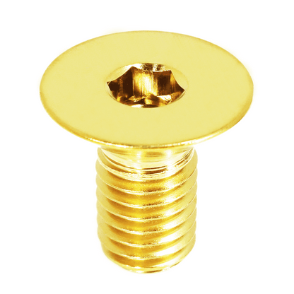 ZSPEC M6-1.0x25mm Flat-Head FHSC Fastener/Bolt, Titanium Grade-5, Per Each