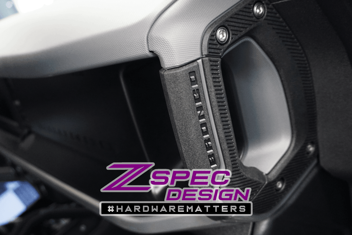 ZSPEC Interior Dress Up Bolts® Fastener Kit for '21+ Ford Bronco 2.7L, Stainless-Billet
