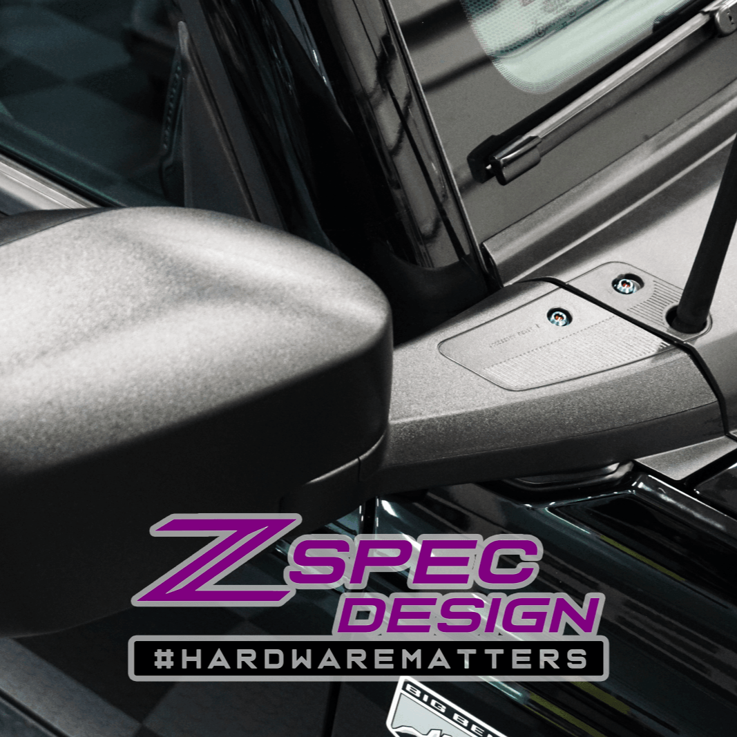 ZSPEC Stage-3 Dress Up Bolts® Fastener Kit for 21+ Ford Bronco 2.7L, Titanium & Billet