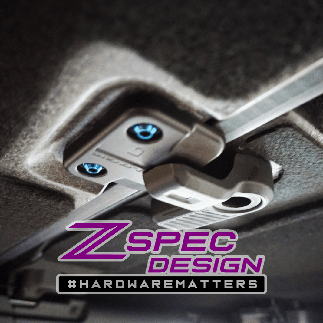 ZSPEC Stage-3 Dress Up Bolts® Fastener Kit for 21+ Ford Bronco 2.7L, Titanium & Billet