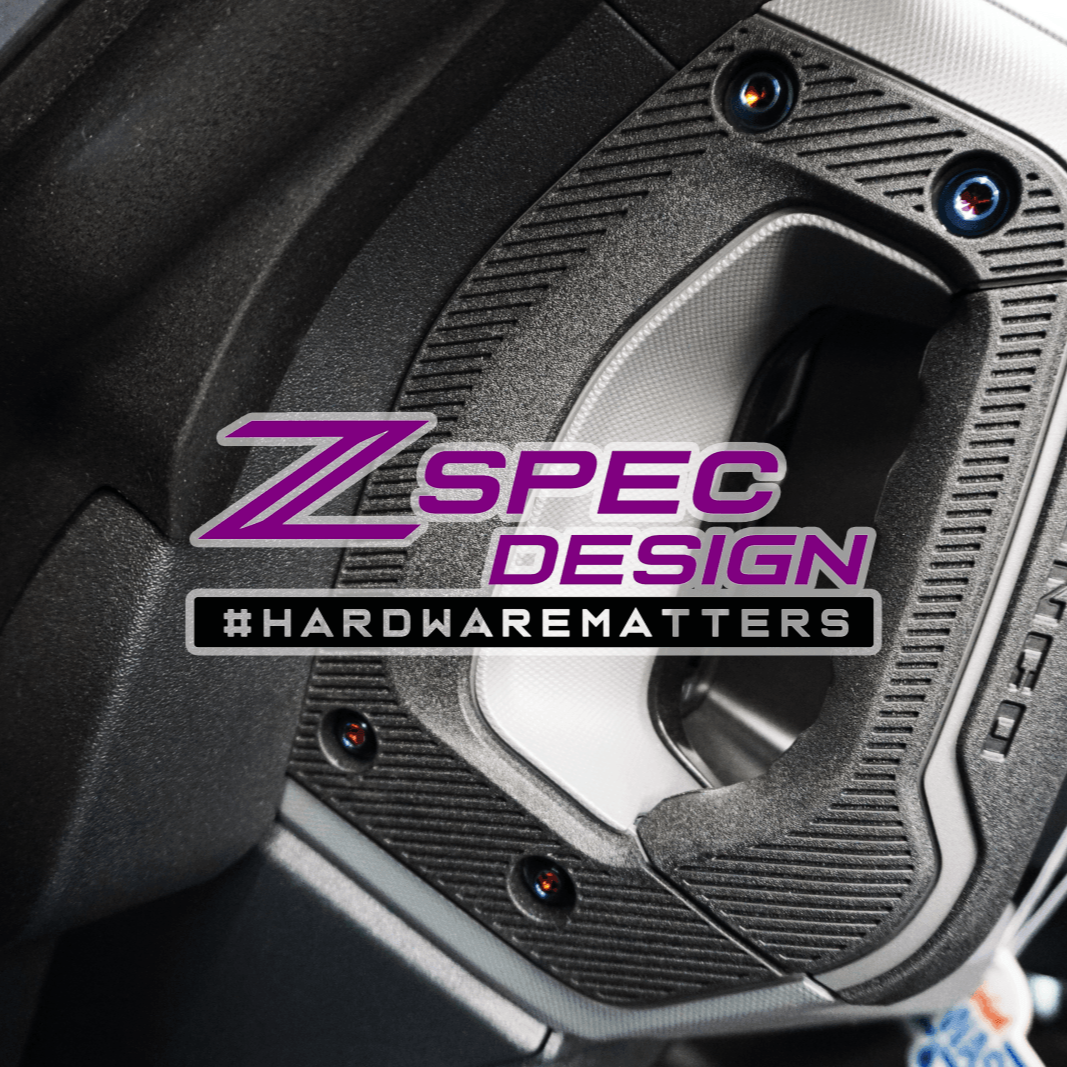ZSPEC Stage-3 Dress Up Bolts® Fastener Kit for 21+ Ford Bronco 2.7L, Titanium & Billet