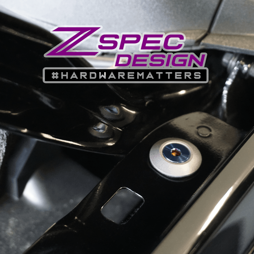 ZSPEC Stage-3 Dress Up Bolts® Fastener Kit for 21+ Ford Bronco 2.7L, Titanium & Billet