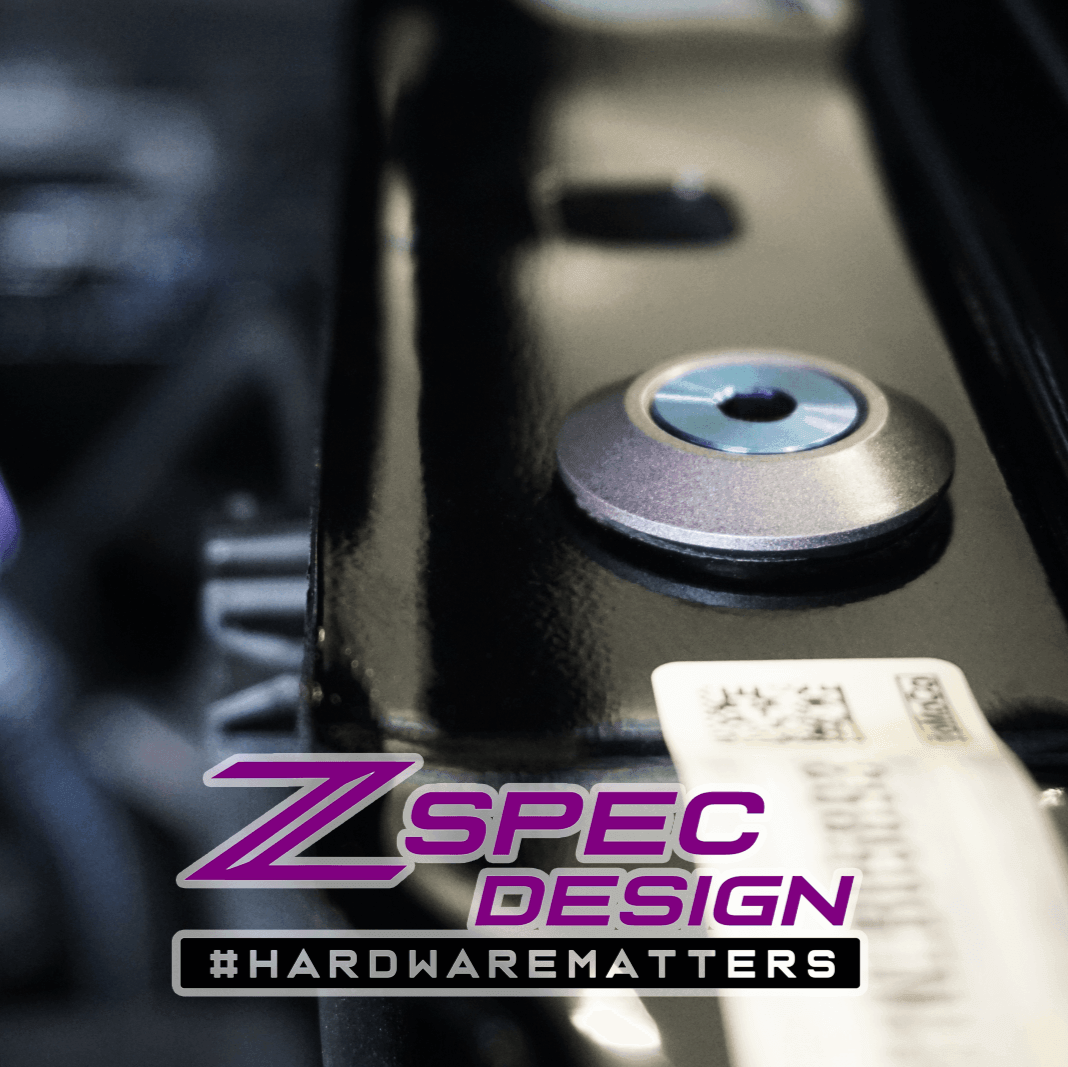 ZSPEC Stage-3 Dress Up Bolts® Fastener Kit for 21+ Ford Bronco 2.7L, Titanium & Billet