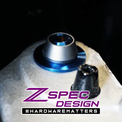 ZSPEC Stage-3 Dress Up Bolts® Fastener Kit for 21+ Ford Bronco 2.7L, Titanium & Billet
