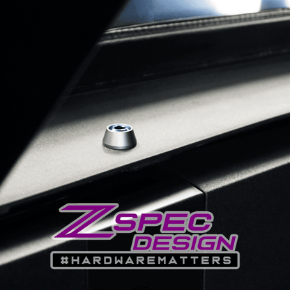 ZSPEC Stage-3 Dress Up Bolts® Fastener Kit for 21+ Ford Bronco 2.7L, Titanium & Billet