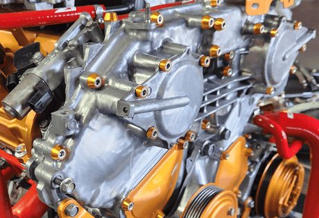ZSPEC VQ35DE Front-Engine Covers Fastener Kit, CAM/Water Pump/Tensioner, Stainless & Billet