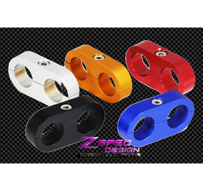 ZSPEC Billet Fuel Hose Clamp for rubber or braided hose, 15.1mm I.D. min.