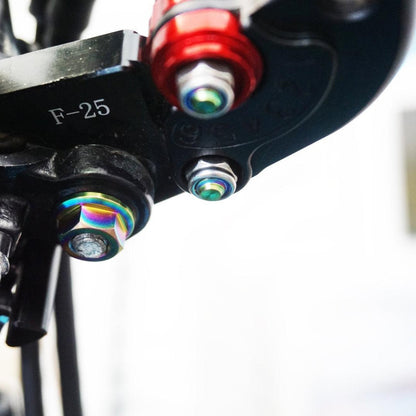 ZSPEC Dress-Up Bolts® Hardware Kit for the pre-2020 Honda Grom Platform, Titanium