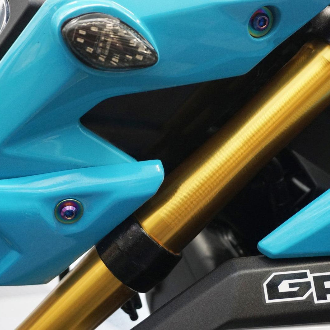 ZSPEC Dress-Up Bolts® Hardware Kit for the pre-2020 Honda Grom Platform, Titanium