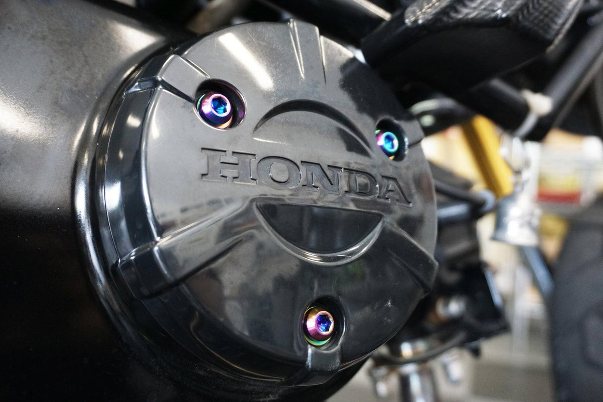 ZSPEC Dress-Up Bolts® Hardware Kit for the 2021+ Honda Grom Platform, Titanium