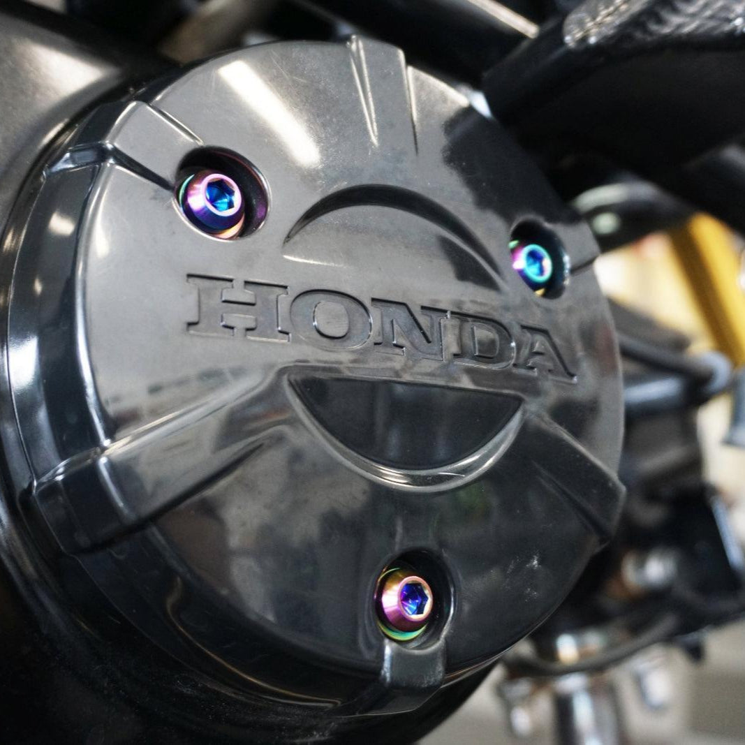 ZSPEC Dress-Up Bolts® Hardware Kit for the 2021+ Honda Grom Platform, Titanium