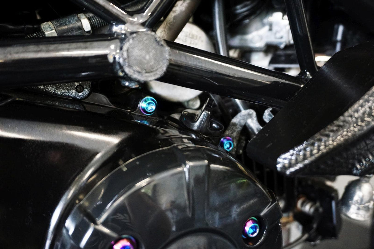 ZSPEC Dress-Up Bolts® Hardware Kit for the 2021+ Honda Grom Platform, Titanium