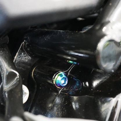 ZSPEC Dress-Up Bolts® Hardware Kit for the pre-2020 Honda Grom Platform, Titanium