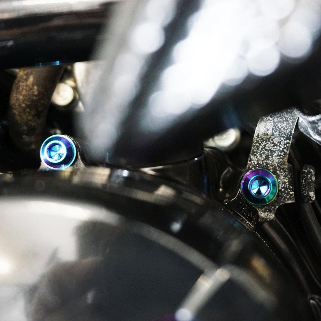 ZSPEC Dress-Up Bolts® Hardware Kit for the 2021+ Honda Grom Platform, Titanium