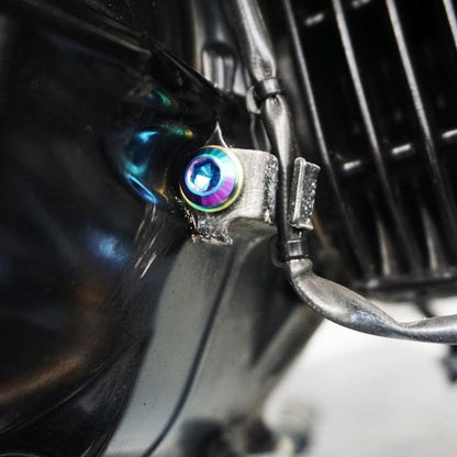 ZSPEC Dress-Up Bolts® Hardware Kit for the pre-2020 Honda Grom Platform, Titanium