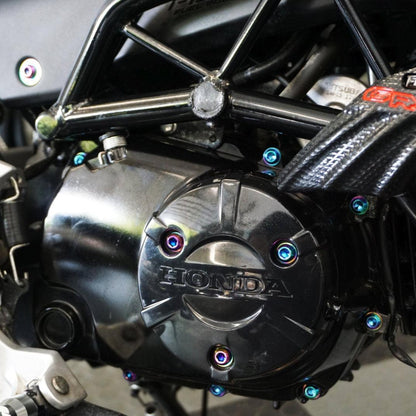 ZSPEC Dress-Up Bolts® Hardware Kit for the pre-2020 Honda Grom Platform, Titanium