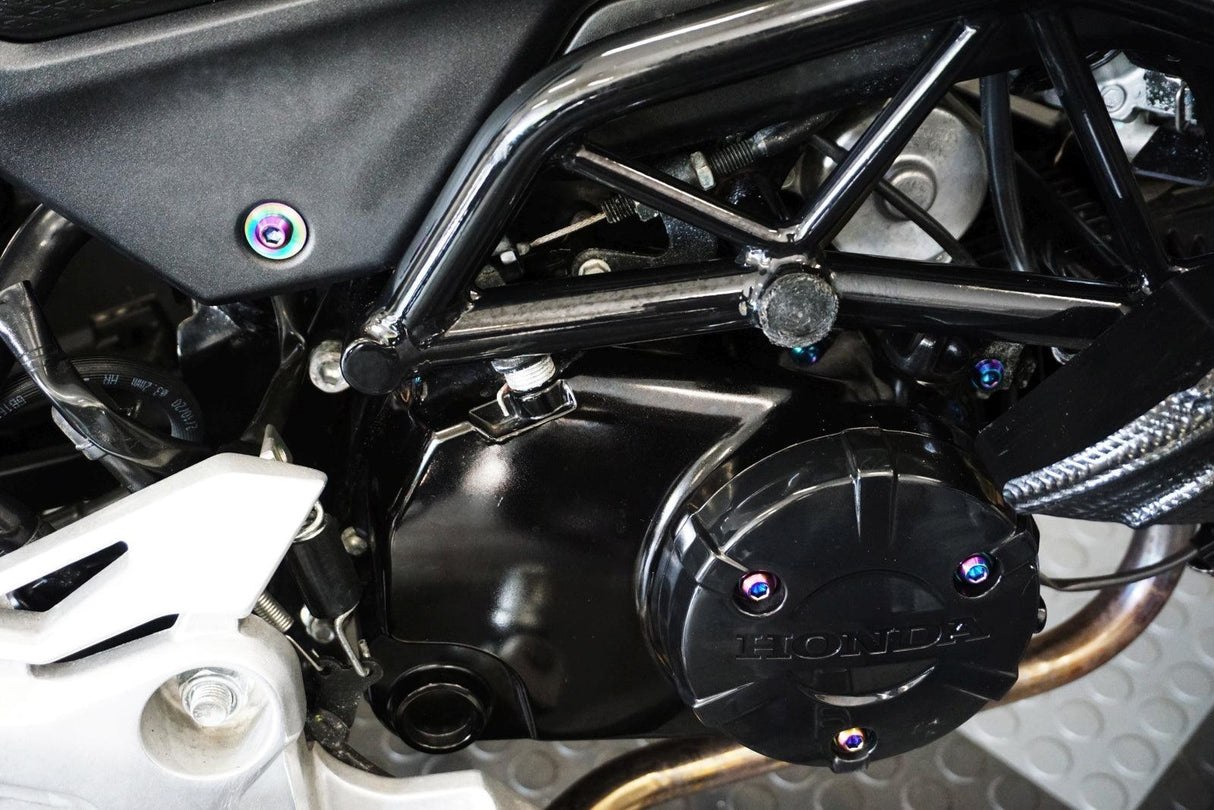 ZSPEC Dress-Up Bolts® Hardware Kit for the 2021+ Honda Grom Platform, Titanium