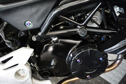 ZSPEC Dress-Up Bolts® Hardware Kit for the pre-2020 Honda Grom Platform, Titanium