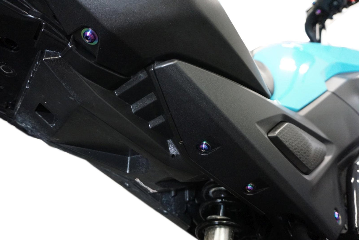 ZSPEC Dress-Up Bolts® Hardware Kit for the 2021+ Honda Grom Platform, Titanium