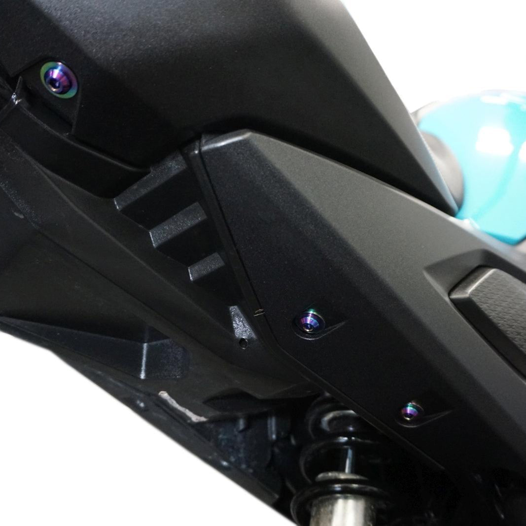 ZSPEC Dress-Up Bolts® Hardware Kit for the 2021+ Honda Grom Platform, Titanium