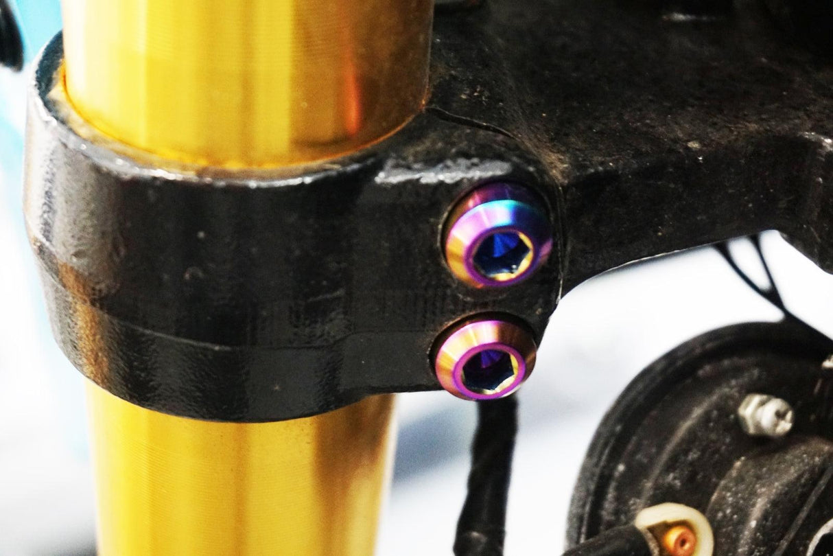 ZSPEC Dress-Up Bolts® Hardware Kit for the 2021+ Honda Grom Platform, Titanium