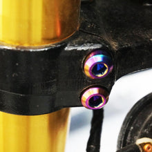 ZSPEC "Fork Bolts" Fastener Kit for the Honda Grom, Grade-5 Titanium