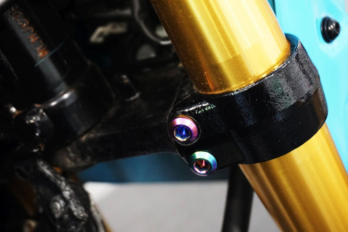 ZSPEC Dress-Up Bolts® Hardware Kit for the 2021+ Honda Grom Platform, Titanium