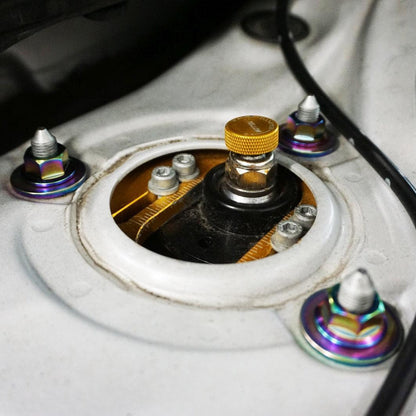 ZSPEC Shock Towers Dress Up Bolts® Fastener Kit for '17+ Hyundai Elantra, Titanium