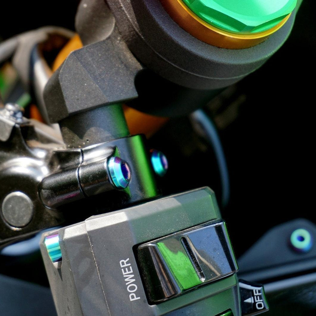 ZSPEC Titanium Dress Up Bolts® Fastener Kit for the Kawasaki Ninja 636 ZX6R