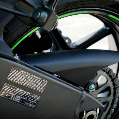 ZSPEC Titanium Dress Up Bolts® Fastener Kit for the Kawasaki Ninja 636 ZX6R