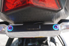 ZSPEC Titanium Fastener Kit for the Kawasaki Ninja 636 ZX6R Rear License Plate